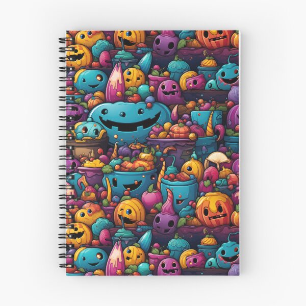 Item preview, Cute Halloween Pumpkins and Candies Pattern designed and sold by venomNL.