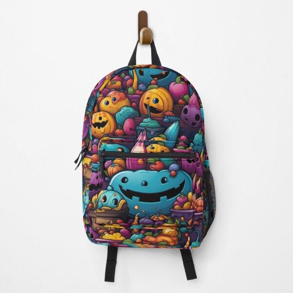 Item preview, Cute Halloween Pumpkins and Candies Pattern designed and sold by venomNL.