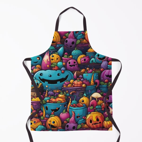 Item preview, Cute Halloween Pumpkins and Candies Pattern designed and sold by venomNL.