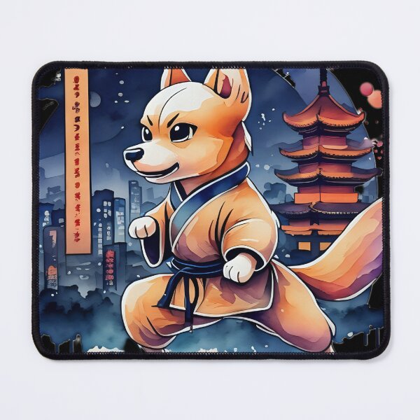 Item preview, Kung Fu Dog  designed and sold by CoolEnthusias.