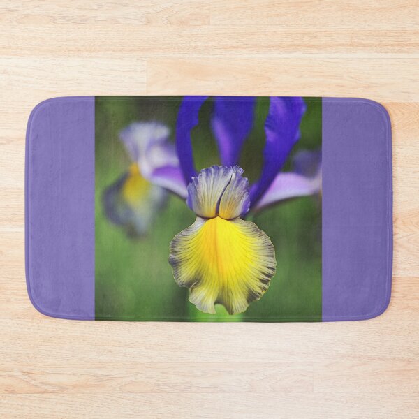 Item preview, Beardless Iris Purples And Yellow designed and sold by Joy Watson - Natural Light Photography .