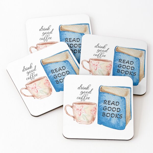 Item preview, Drink good coffee and read good books designed and sold by SvetlanaArt.