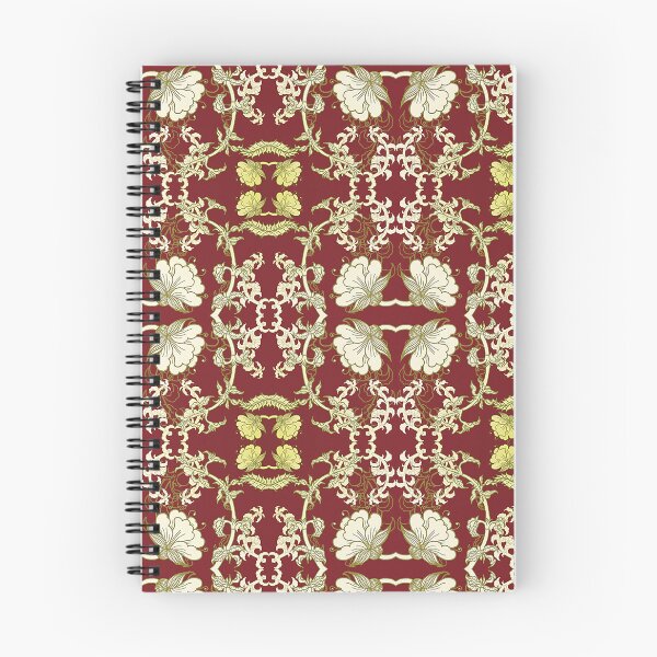 Item preview, Oriental red flower designed and sold by MiyahDesign.