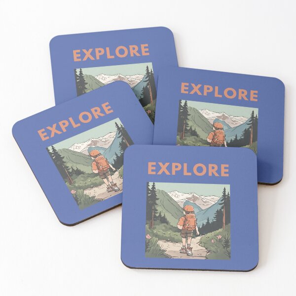 Item preview, Explore outdoor hiking design  designed and sold by t1n3333.