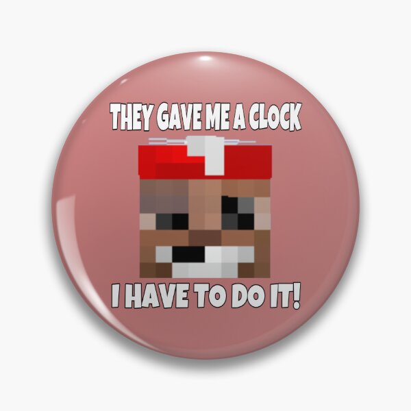 Item preview, Bdubs Clock Quote (Third Life SMP) designed and sold by generalkitkat.