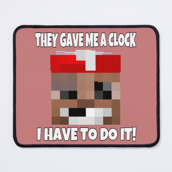 Item preview, Bdubs Clock Quote (Third Life SMP) designed and sold by generalkitkat.