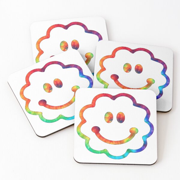 Item preview, Cute Tie Dye Anime Cartoon Happy Face Doodle designed and sold by stareongroup.