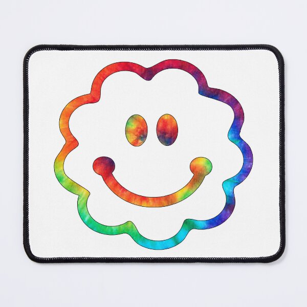 Item preview, Cute Tie Dye Anime Cartoon Happy Face Doodle designed and sold by stareongroup.