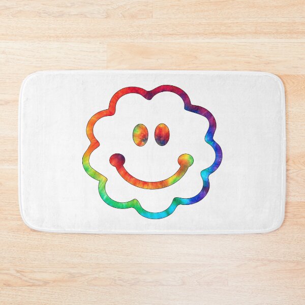 Item preview, Cute Tie Dye Anime Cartoon Happy Face Doodle designed and sold by stareongroup.