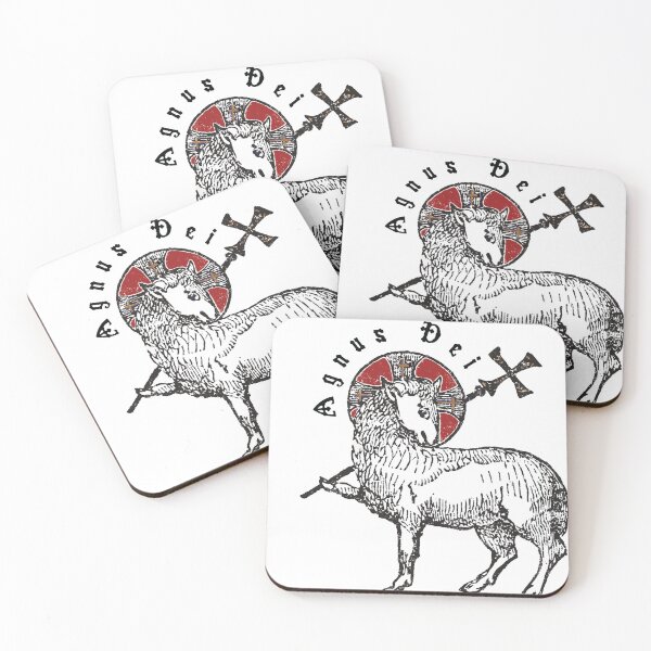 Item preview, Agnus Dei| On light colours| Lamb of God | Catholic |Latin designed and sold by CatholicArtisan.