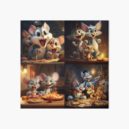 Playtime Tom And Jerry Art: Canvas Prints, Frames & Posters