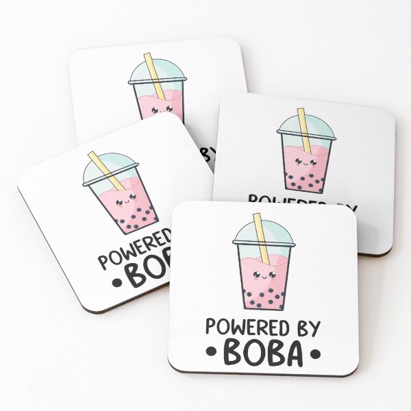Item preview, Powered By Boba Cute Boba Tea Lover designed and sold by KD Merch.