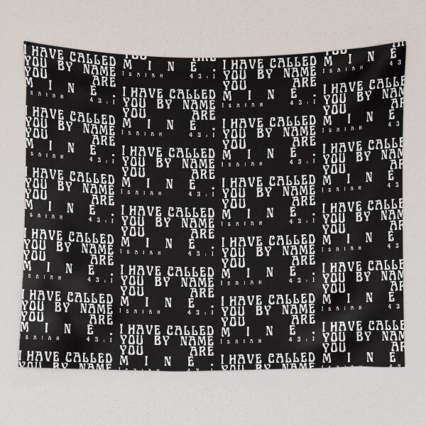 Item preview, I have called you by name| Bible quote| Catholic artisan| Print designed and sold by CatholicArtisan.