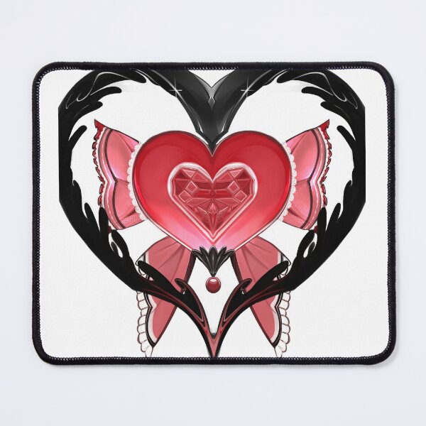 Item preview, A Red Heart Motif With Ribbon designed and sold by ibeosart.
