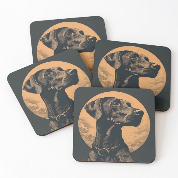 Item preview, Azawakh Vintage. Night walk under the moon. designed and sold by LoversCovers.