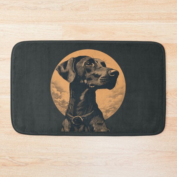 Item preview, Azawakh Vintage. Night walk under the moon. designed and sold by LoversCovers.