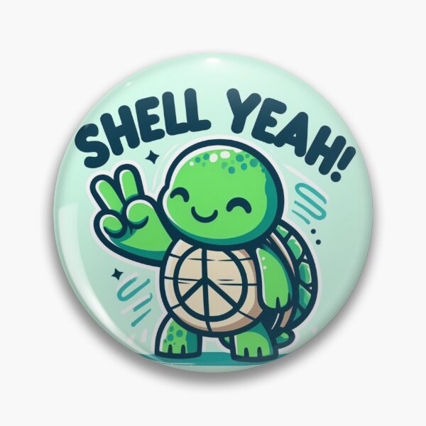 Item preview, Shell Yeah baby - Peace designed and sold by Parody-is-King.