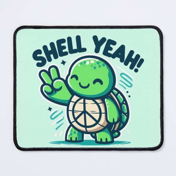 Item preview, Shell Yeah baby - Peace designed and sold by Parody-is-King.