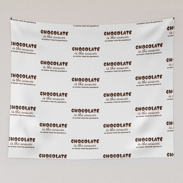 Item preview, Chocolate Is The Answer designed and sold by stareongroup.