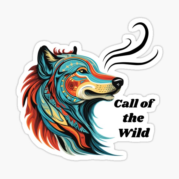 Call of the Wild Sticker — Feel-good stickers, cards, & pins