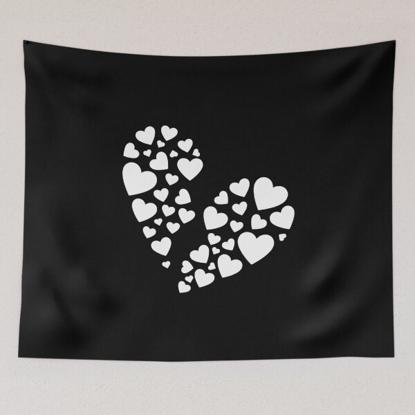 Item preview, Broken Heart with Hearts symbols - Love concept cool design for Broken Hearted designed and sold by venomousvector.