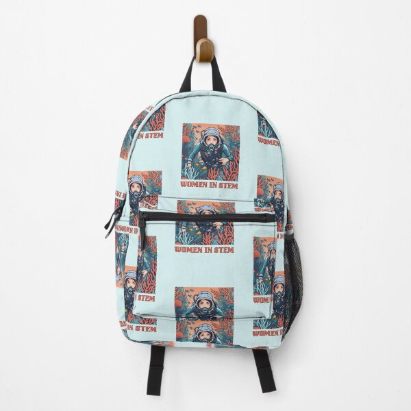 Item preview, Women in stem scuba diver marine biology designed and sold by WildStudiio.