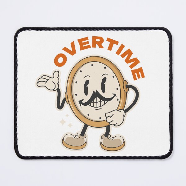 Item preview, Overtime designed and sold by CyberYogi.