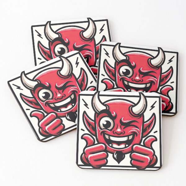Item preview, Devilishly Approved! designed and sold by StickerNestHQ.