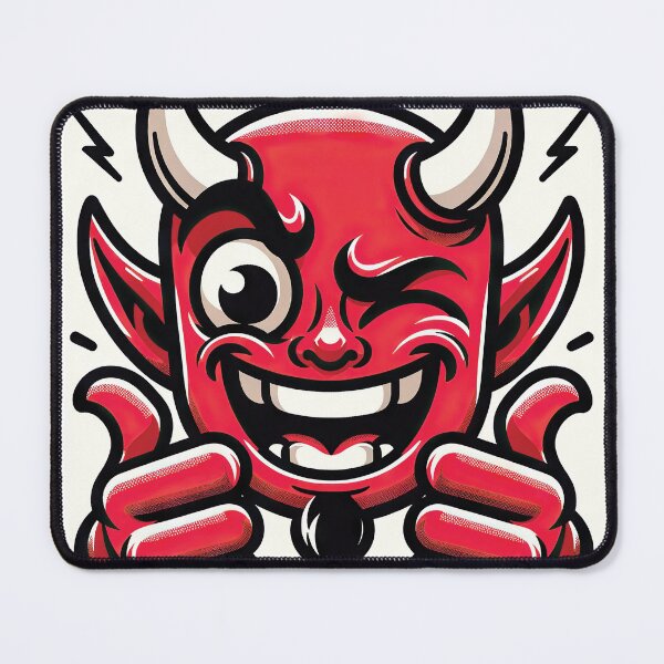 Item preview, Devilishly Approved! designed and sold by StickerNestHQ.
