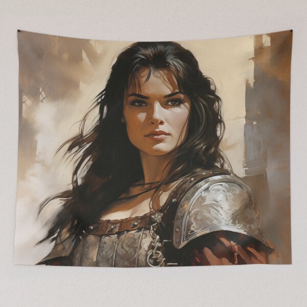 Item preview, Fantasy Portrait Series: Warrior Maidens [Model 14] designed and sold by grimtower.
