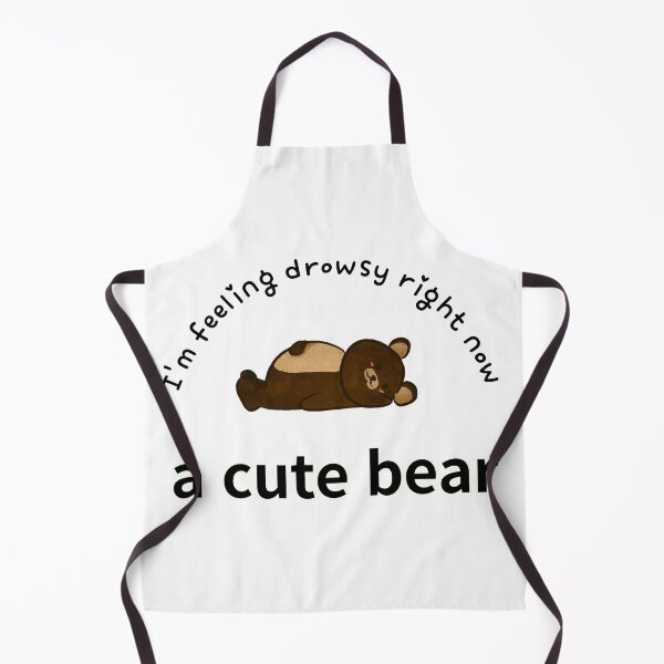 Item preview, a cute bear,I'm feeling drowsy right now designed and sold by zzzozzo.