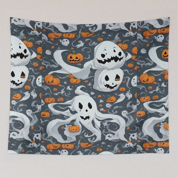 Item preview, This Is Some Boo Sheet Retro Halloween Costume Men Women designed and sold by Mayalogo.