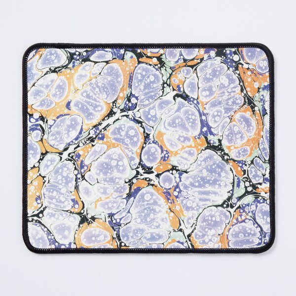 Item preview, Wavy liquid fluid marbled book paper antique, purple designed and sold by bozarslan.