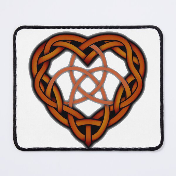 Item preview, Celtic Heart, Orange designed and sold by AtlantisApparel.