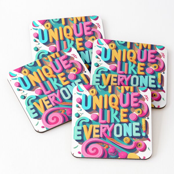 Item preview, I'm Unique Like Everyone - Bold Individuality T-Shirt designed and sold by lamp148.