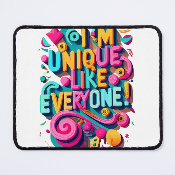 Item preview, I'm Unique Like Everyone - Bold Individuality T-Shirt designed and sold by lamp148.
