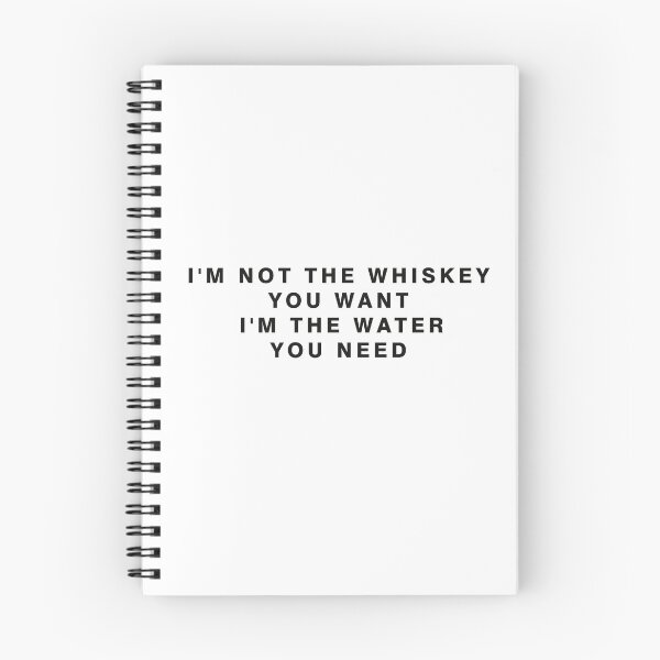 Item preview, I'M NOT THE WHISKEY YOU WANT I'M THE WATER YOU NEED designed and sold by iHussam.