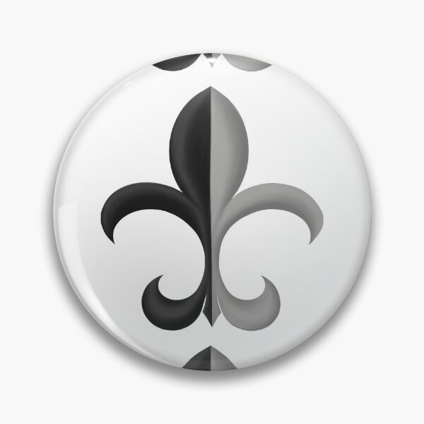 Artikelvorschau, Schwarze und graue Fleur de Lis entworfen und verkauft von lezell.