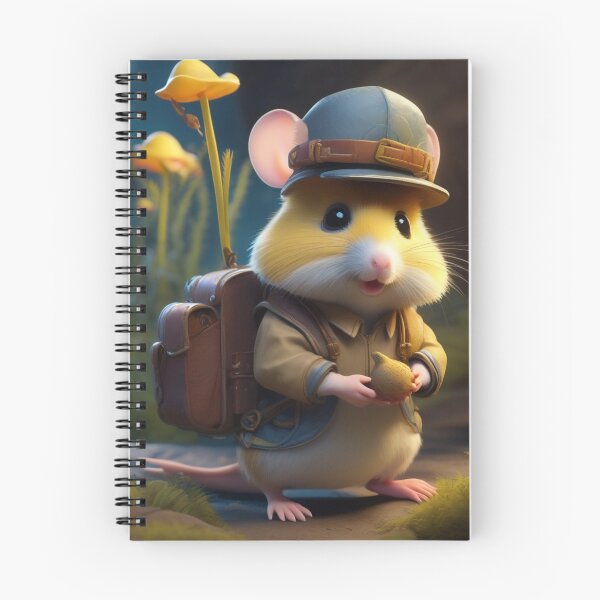 Item preview, Traveller hamster with funny hat designed and sold by fotofeast.