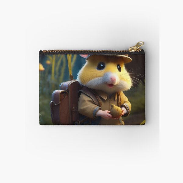 Item preview, Traveller hamster with funny hat designed and sold by fotofeast.