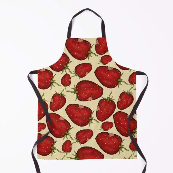 Item preview, Bug Bitten Strawberry Fruits Pattern - Red designed and sold by rnmarts.