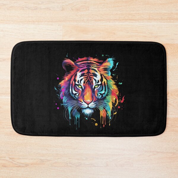 Item preview, Colorful Tiger Creature designed and sold by neatdesignsbycm.