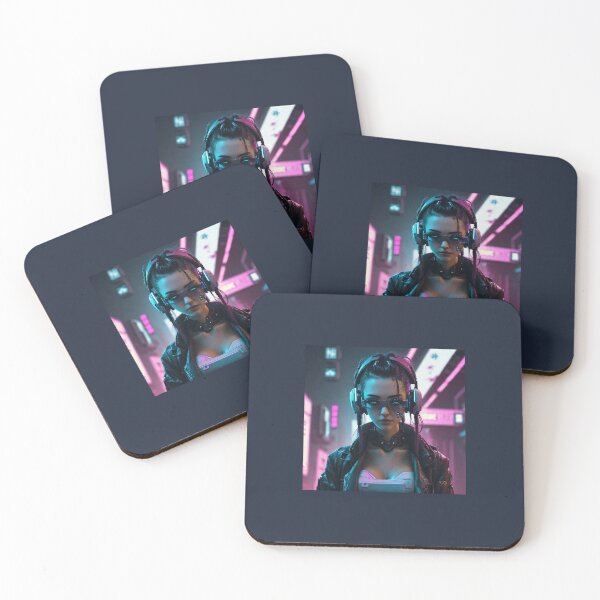 Item preview, Interstellar sci-fi and cyberpunk style girls designed and sold by SleeeepyStudio.