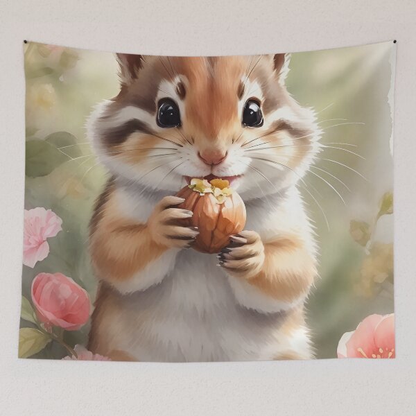 Item preview, Chipmunk Eating A Walnut designed and sold by alim0355.