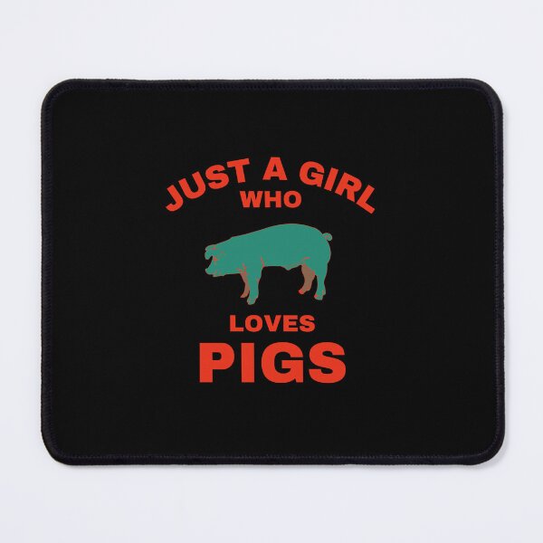 Item preview, just a girl who loves pigs designed and sold by creativerooney.