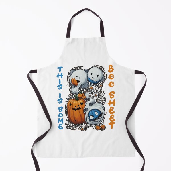 Item preview, This Is Some Boo Sheet Retro Halloween Costume Men Women designed and sold by Mayalogo.