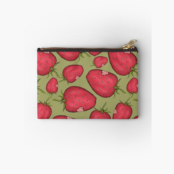 Item preview, Bug Bitten Strawberry - Hot Pink and Green designed and sold by rnmarts.