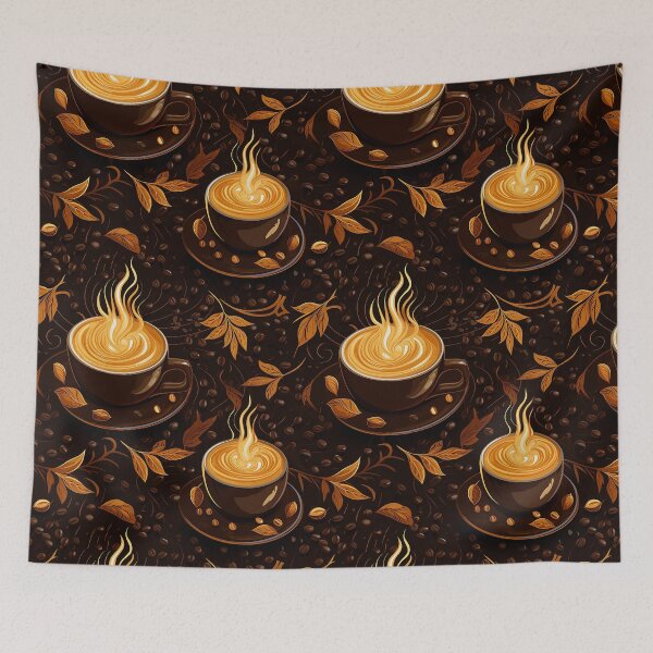 Item preview, Caffeine Dreams: A Coffee Lover's Delight designed and sold by NikkofTime.