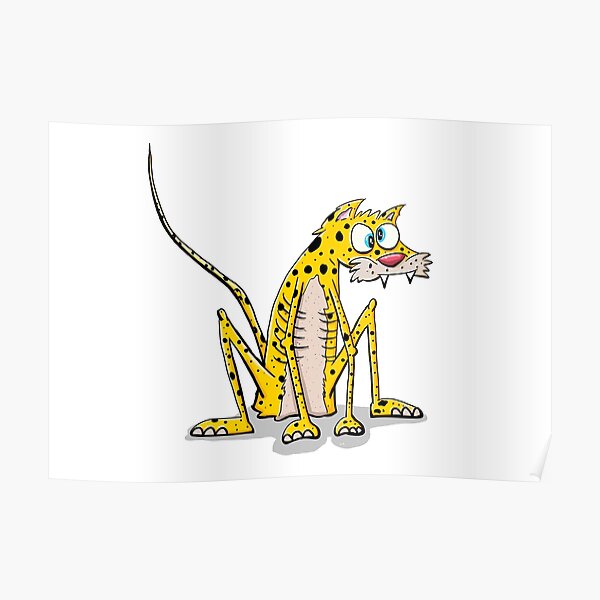 Posters Sur Le Theme Maigre Chat Redbubble