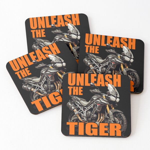 Item preview, Unleash The Tiger, Adventure Motorcycle designed and sold by LuckyThirteenUK.